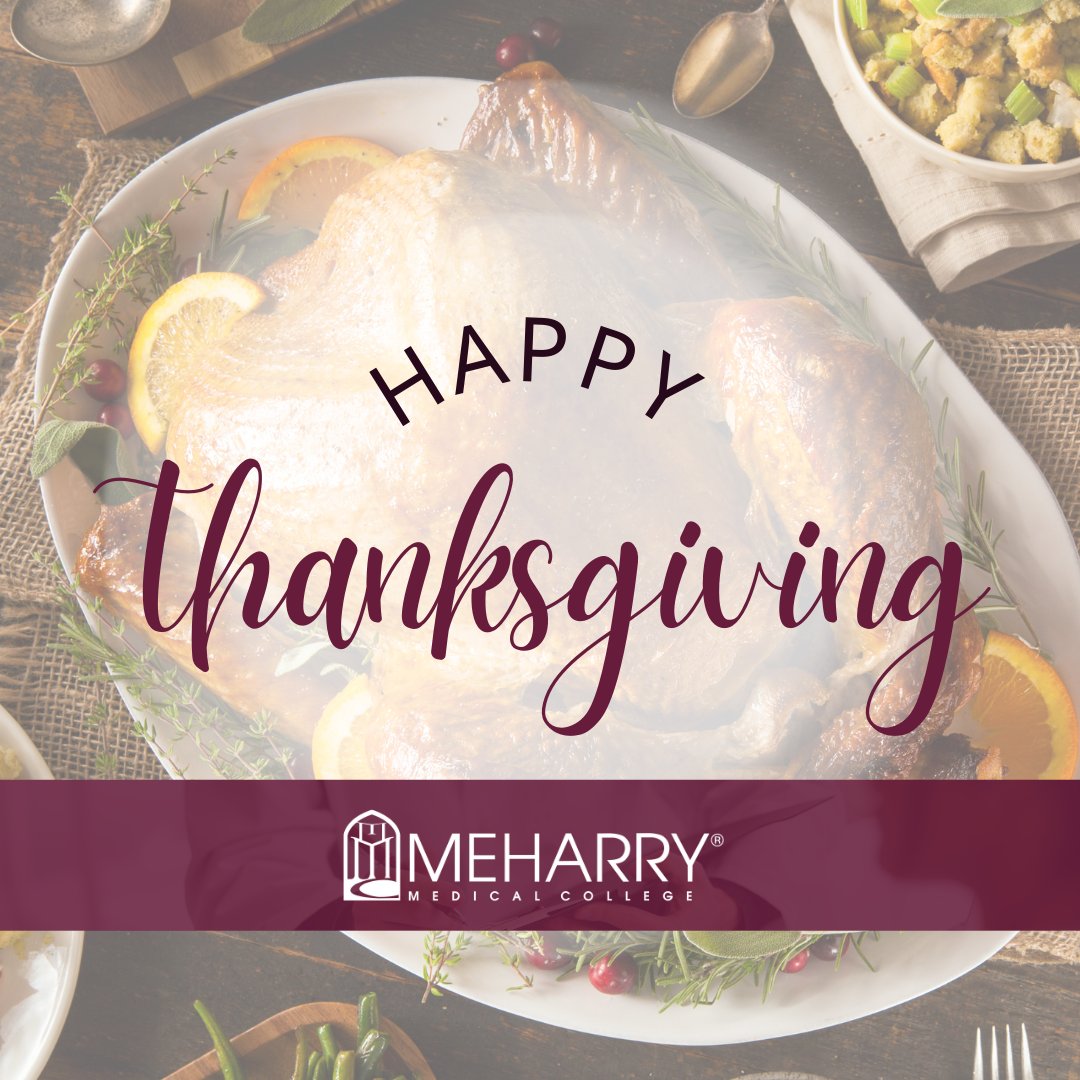 Meharry Medical College (@meharrymedical) on Twitter photo This Thanksgiving, we’re thankful for our amazing students, dedicated faculty, courageous partners,  strategic leadership, and supportive community! 💛
 
Let’s continue spreading joy, uplifting one another, and building a brighter future together. 🦃🍂
 
#HappyThanksgiving This Thanksgiving, we’re thankful for our amazing students, dedicated faculty, courageous partners,  strategic leadership, and supportive community! 💛
 
Let’s continue spreading joy, uplifting one another, and building a brighter future together. 🦃🍂
 
#HappyThanksgiving