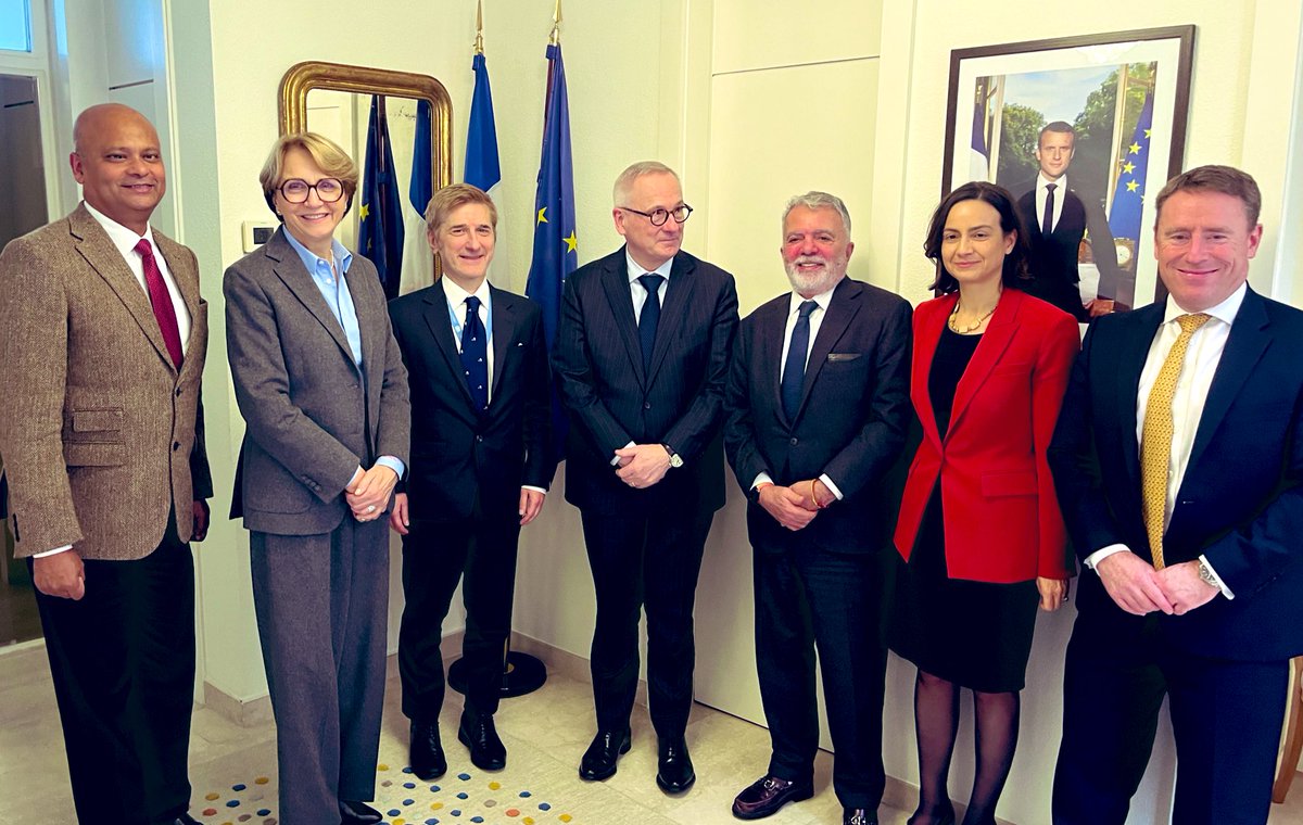 Anupam Ray (@anupamifs) on Twitter photo A privilege to meet and have substantive discussions on Disarmament & International Security with Secretary General H.E. <a href="/amdescotes/">Anne-Marie Descôtes</a> <a href="/francediplo/">France Diplomatie 🇫🇷🇪🇺</a> at Residence of Ambassador <a href="/CfPetit/">Camille Petit</a> <a href="/FR_Desarmement/">France-Désarmement 🇫🇷🇪🇺</a> 🇫🇷 along with Ambassadors of 🇮🇹 <a href="/L_Bencini/">Leonardo Bencini</a> 🇳🇱 <a href="/Disarmament_NL/">Robert in den Bosch</a> 🇬🇧<a href="/rileyfo/">David Riley</a> & 🇧🇷 A privilege to meet and have substantive discussions on Disarmament & International Security with Secretary General H.E. <a href="/amdescotes/">Anne-Marie Descôtes</a> <a href="/francediplo/">France Diplomatie 🇫🇷🇪🇺</a> at Residence of Ambassador <a href="/CfPetit/">Camille Petit</a> <a href="/FR_Desarmement/">France-Désarmement 🇫🇷🇪🇺</a> 🇫🇷 along with Ambassadors of 🇮🇹 <a href="/L_Bencini/">Leonardo Bencini</a> 🇳🇱 <a href="/Disarmament_NL/">Robert in den Bosch</a> 🇬🇧<a href="/rileyfo/">David Riley</a> & 🇧🇷