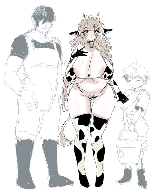 🐮🐶🐈‍⬛ #いいニーハイの日 