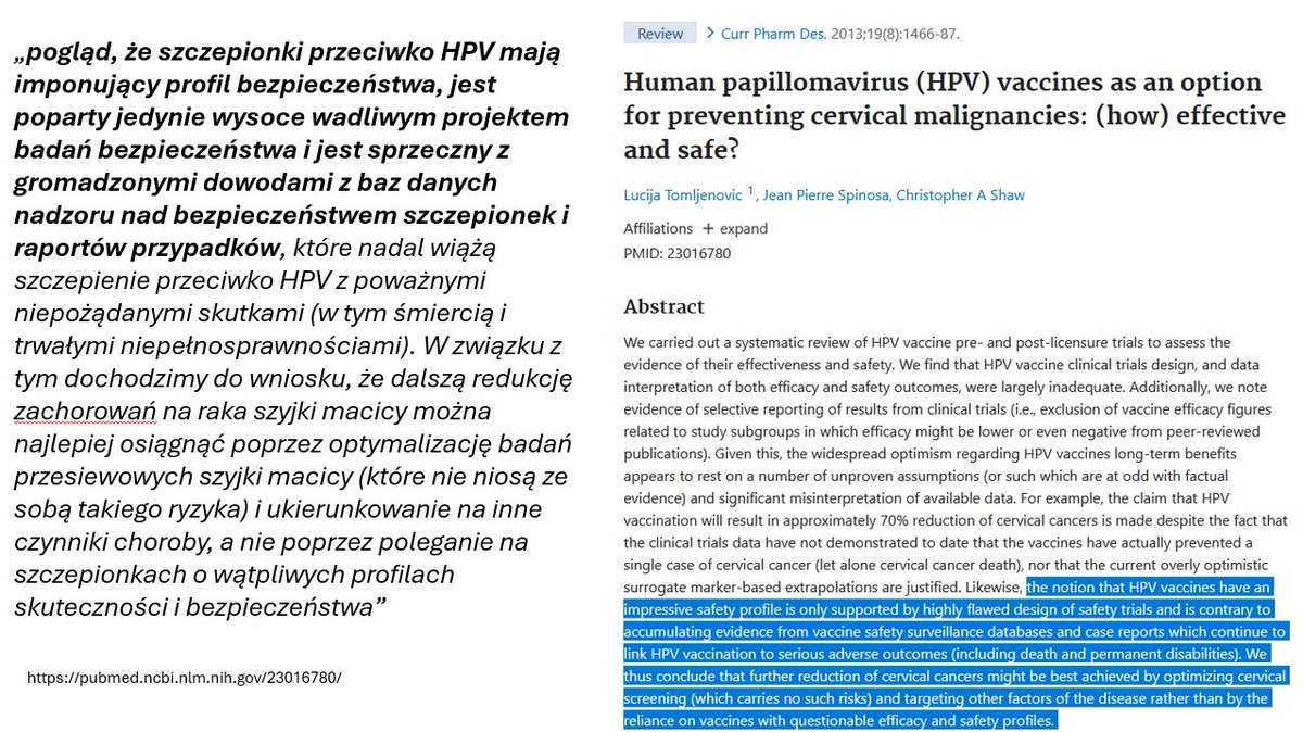 PiotrWitczak_'s tweet photo. Nowy spot za nasze pieniądze:
-Dajmy zmyślone przykłady jakichś powikłań - mówi jeden troll do drugiego
-Szczepionka na HPV powoduje bezpłodność!

Tutaj macie przykłady "zmyślonych" powikłań, w tym zgon