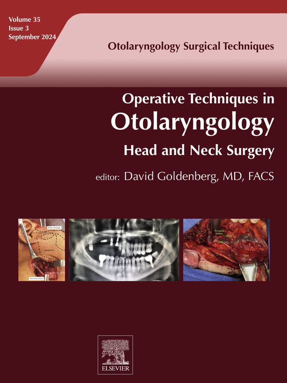 OperativeTechn1's tweet image. The latest issue of @OperativeTechn1  is out. In this issue 12 original articles on novel surgical techniques in #Otolaryngology optecoto.com/current
@sciencedirect @AAOHNS @AHNSinfo @headmirror_com @_backtableENT