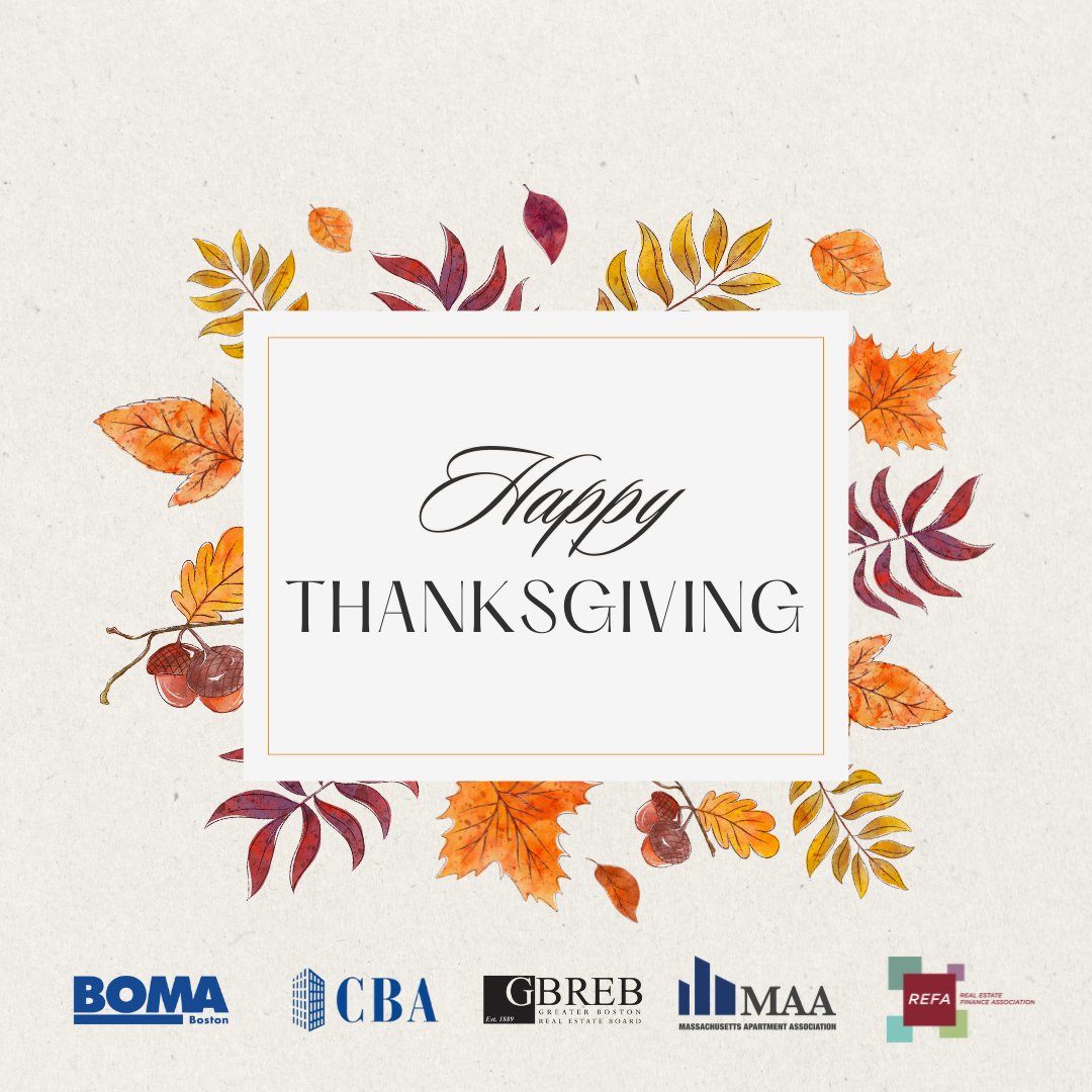 Happy Thanksgiving from the CRE Divisions!
