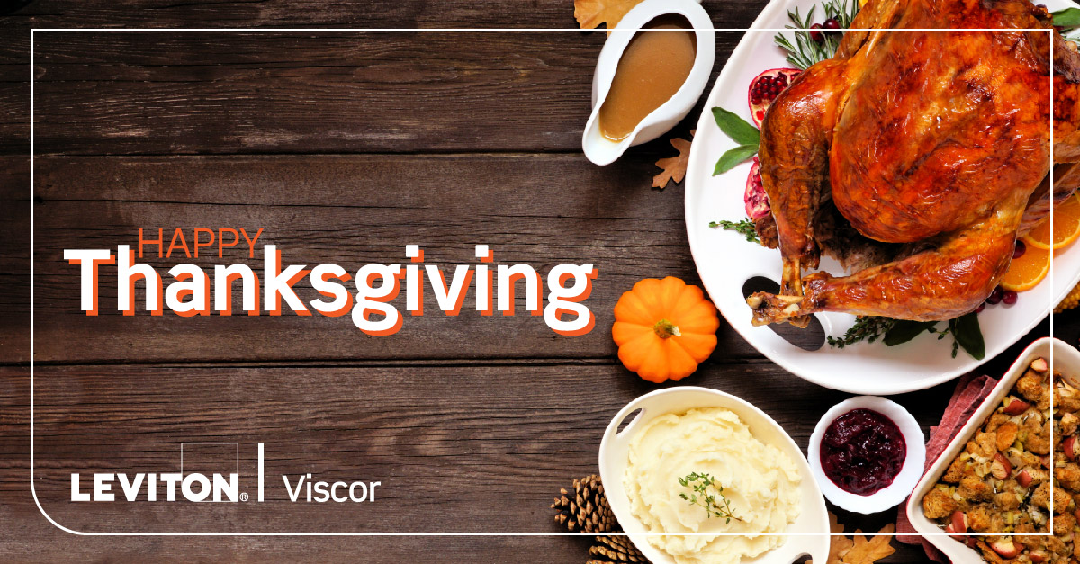 Happy Thanksgiving to all our employees, customers, partners, friends, and family south of the border. Have a joyful day filled with love, football, and turkey! 
Happy Thanksgiving from the Viscor family!