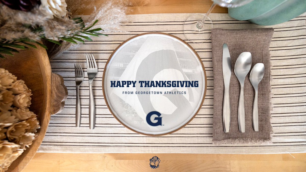 From our Hoya Family to yours, Happy Thanksgiving!

#HoyaSaxa
