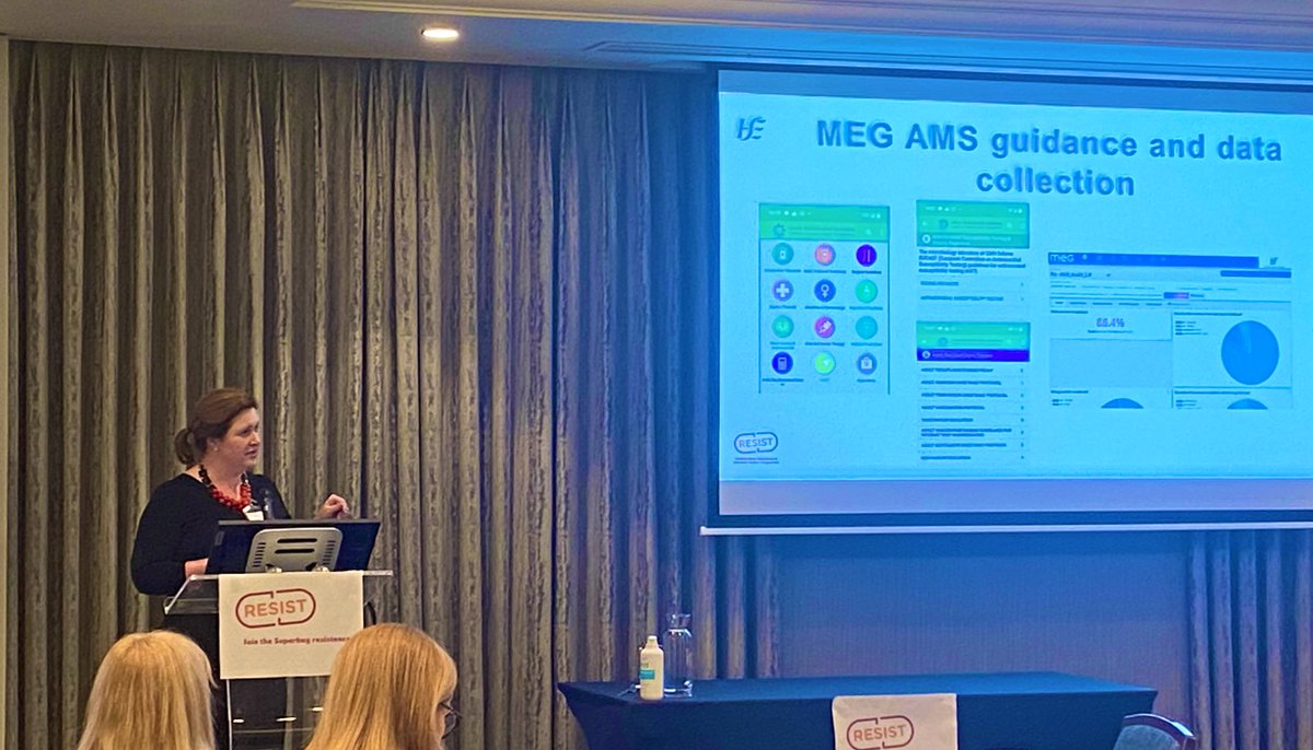 Barbara Slevin (@babsslevin) on Twitter photo A focus on Antimicrobial stewardship & how <a href="/CavanMonaghanH1/">Cavan & Monaghan Hospital</a> achieved GAMSAS Accreditation presented by Maura Hegarty, Antimicrobial Pharmacist. #AMRIC <a href="/eimeartb/">Eimear Brannigan 🇪🇺🇮🇪🇬🇧</a> <a href="/PhilbinMarie/">Marie Philbin</a> <a href="/EllenMa53466811/">Ellen Martin </a>
#KeepAntibioticsWorking
#AMRICKeepIPCWorking
<a href="/HSEDubNorthEast/">HSEDubNorthEast</a> <a href="/AntibioticPresc/">Antibiotic Prescribing</a> A focus on Antimicrobial stewardship & how <a href="/CavanMonaghanH1/">Cavan & Monaghan Hospital</a> achieved GAMSAS Accreditation presented by Maura Hegarty, Antimicrobial Pharmacist. #AMRIC <a href="/eimeartb/">Eimear Brannigan 🇪🇺🇮🇪🇬🇧</a> <a href="/PhilbinMarie/">Marie Philbin</a> <a href="/EllenMa53466811/">Ellen Martin </a>
#KeepAntibioticsWorking
#AMRICKeepIPCWorking
<a href="/HSEDubNorthEast/">HSEDubNorthEast</a> <a href="/AntibioticPresc/">Antibiotic Prescribing</a>