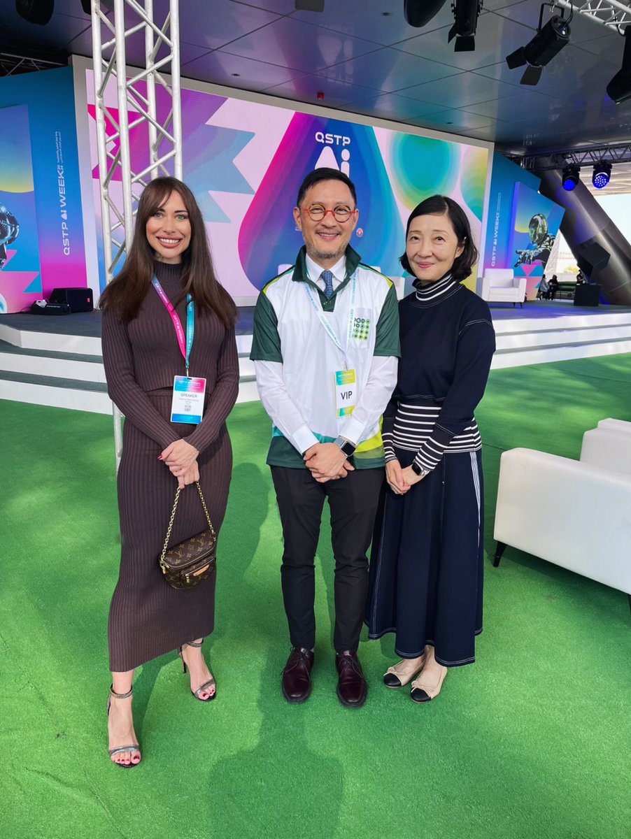 crypto_morozova's tweet image. #AIweek2024 
Qatar, Doha 📍