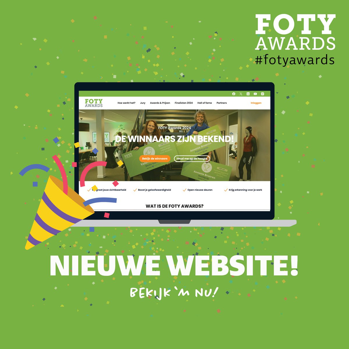 FOTY Awards tweet media