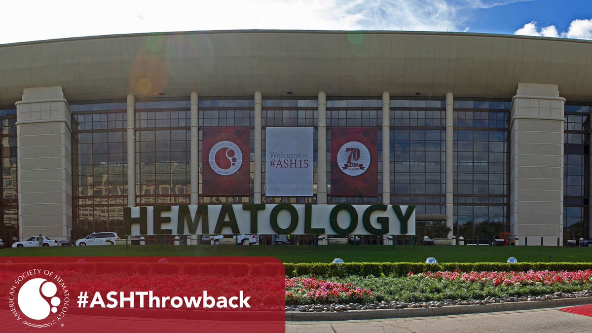 ASH_hematology's tweet photo. Pop quiz! Which city is this? #ASH15

✨Bonus: #ASHsm started at this meeting. Which session was it for? Tagging some friends who might remember: @jmikhaelmd @mtmphd @lauracmichaelis @marrow @sicklecelldoc @bldcancerdoc @MyelomaTeacher 

#ASHThrowback #ThrowbackThursday #ASH24 https://t.co/9PK0RYfgnp