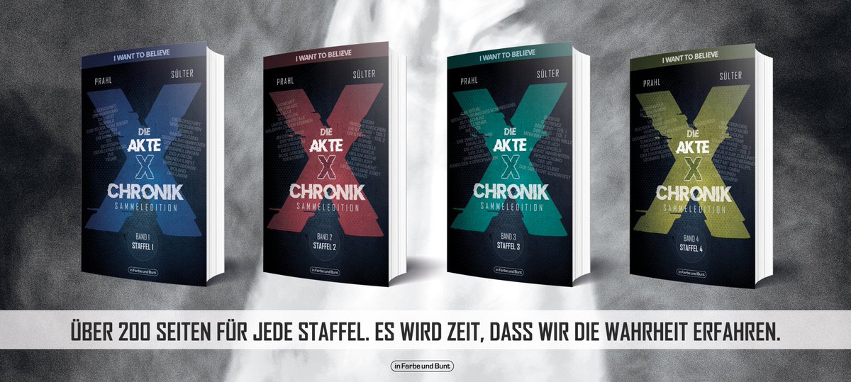 Es geht weiter: Steigt ein &amp; erlebt eine der einflussreichsten Serien der TV-Geschichte ganz neu. Band #2 liefert alles Wissenswerte zur zweiten Staffel von #AkteX- diesmal sogar auf 250 Seiten! #3 &amp; #4 sind vorbestellbar, natürlich versandkostenfrei: ifubshop.com/sachbücher/