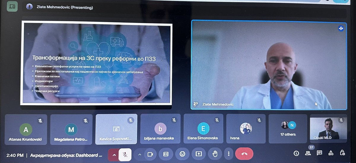 Excited to kick off  workshops for healthcare workers on the new PHC Dashboard in #MojTermin! With support from <a href="/UNICEFMK/">UNICEF MK</a>&amp;the Ministry of Health, this tool: ✔️ Boosts community care follow-up✔️ Enhances quality monitoring✔️ Offers real-time decision support #eHealth <a href="/DNikovska/">Dance G Nikovska</a>