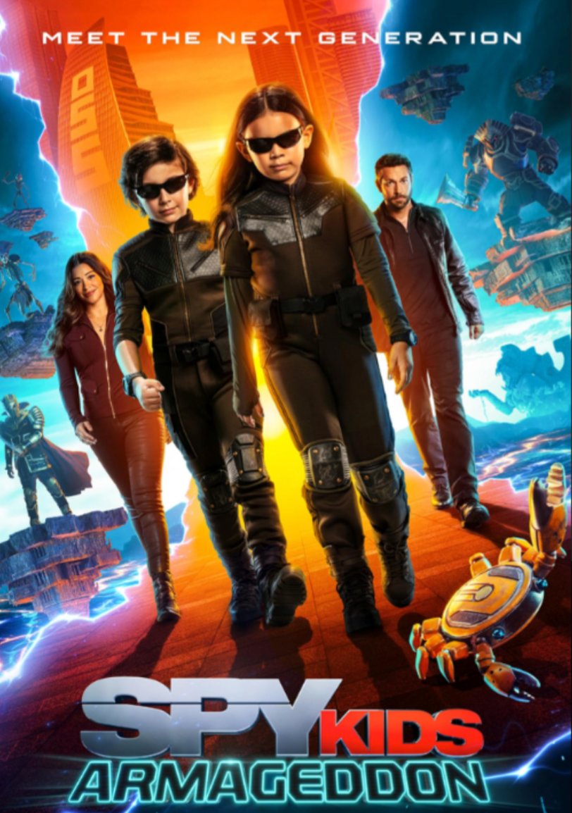 inumaru728's tweet image. ＃スパイキッズ・アルマゲドン
＃spykidsarmageddon
ファミリー向け映画です。
監督は巨匠？ロバート・ロドリゲス

ジーナ・ロドリゲスは可愛気な顔してる。