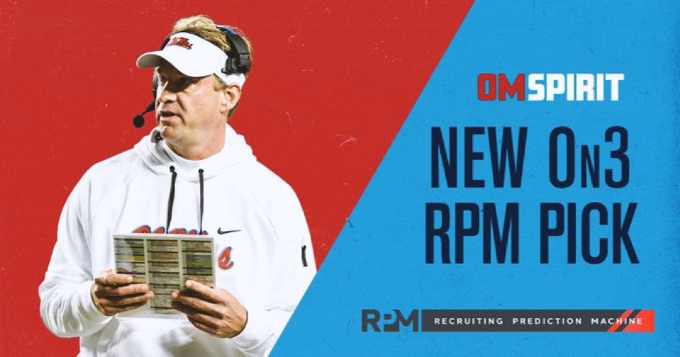 Happy Thanksgiving! I’ve logged my first @On3Recruits RPM pick for #OleMiss on @OMSpiritOn3. 

The latest on a push for a 4-star target: on3.com/teams/ole-miss…