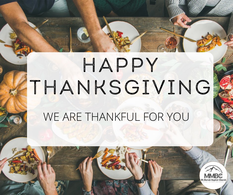 Thank you, MMBC, for being a church that gathers to worship, grows in faith, gives generously, and goes to share the gospel. Let’s continue encouraging one another as we glorify God together!

Love God. Love People. Make Disciples. 

Pastor Ryan

#Thanksgiving2024