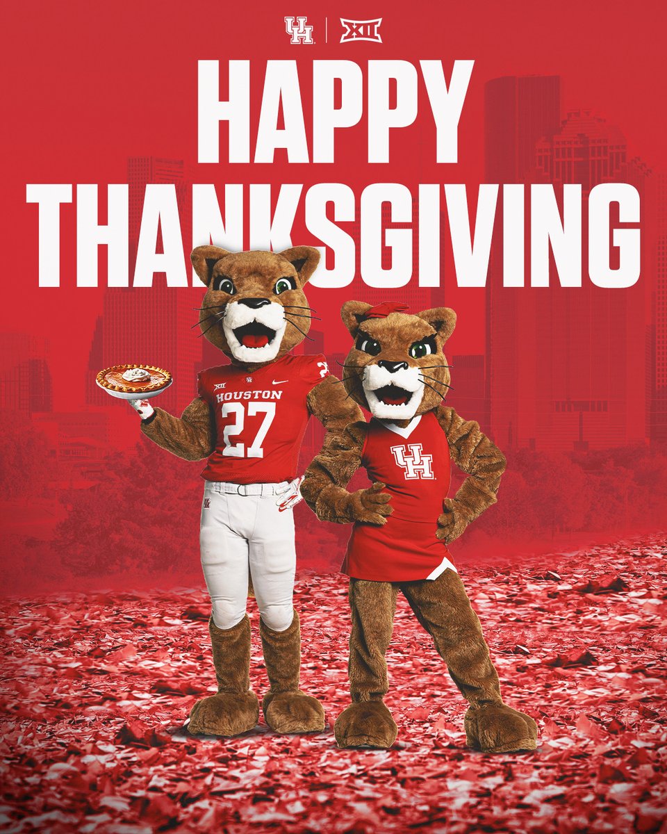 Happy Thanksgiving! We are thankful for Cougar Nation ❤️