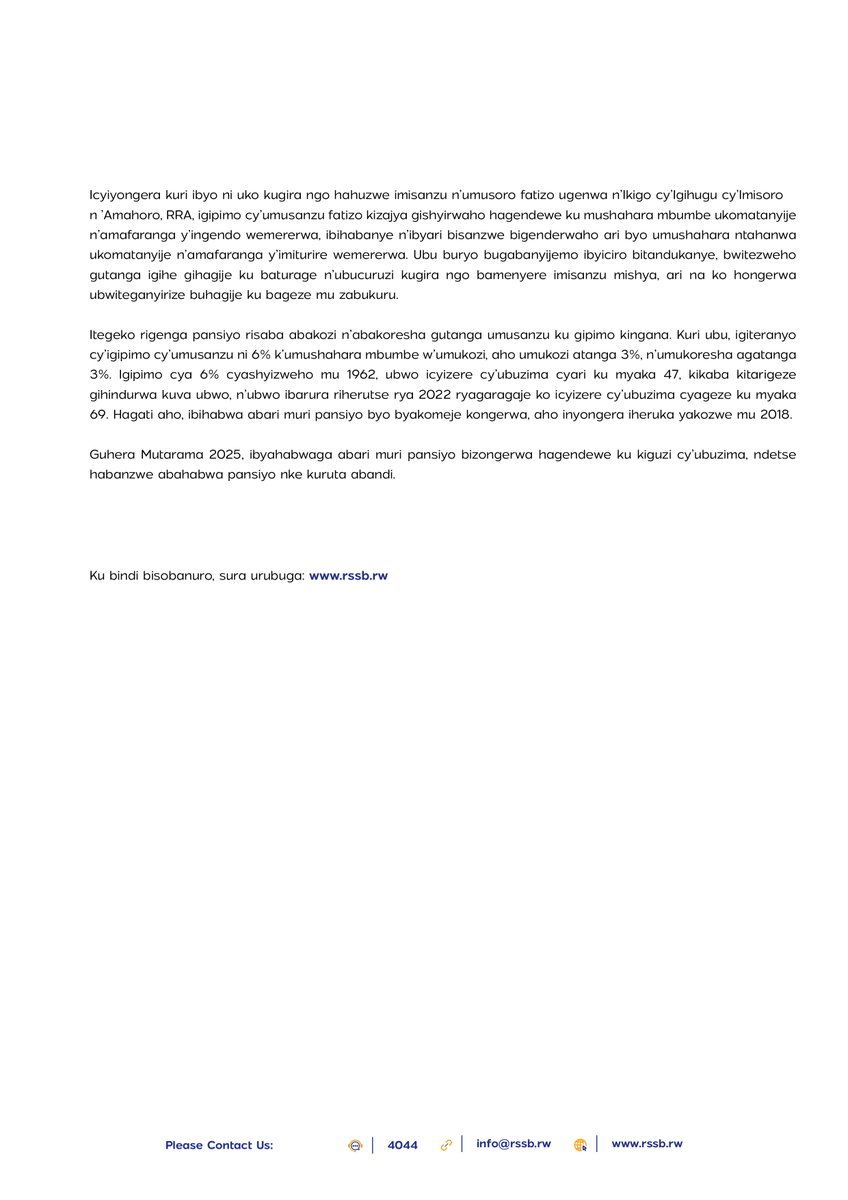 Rwanda Social Security Board tweet media
