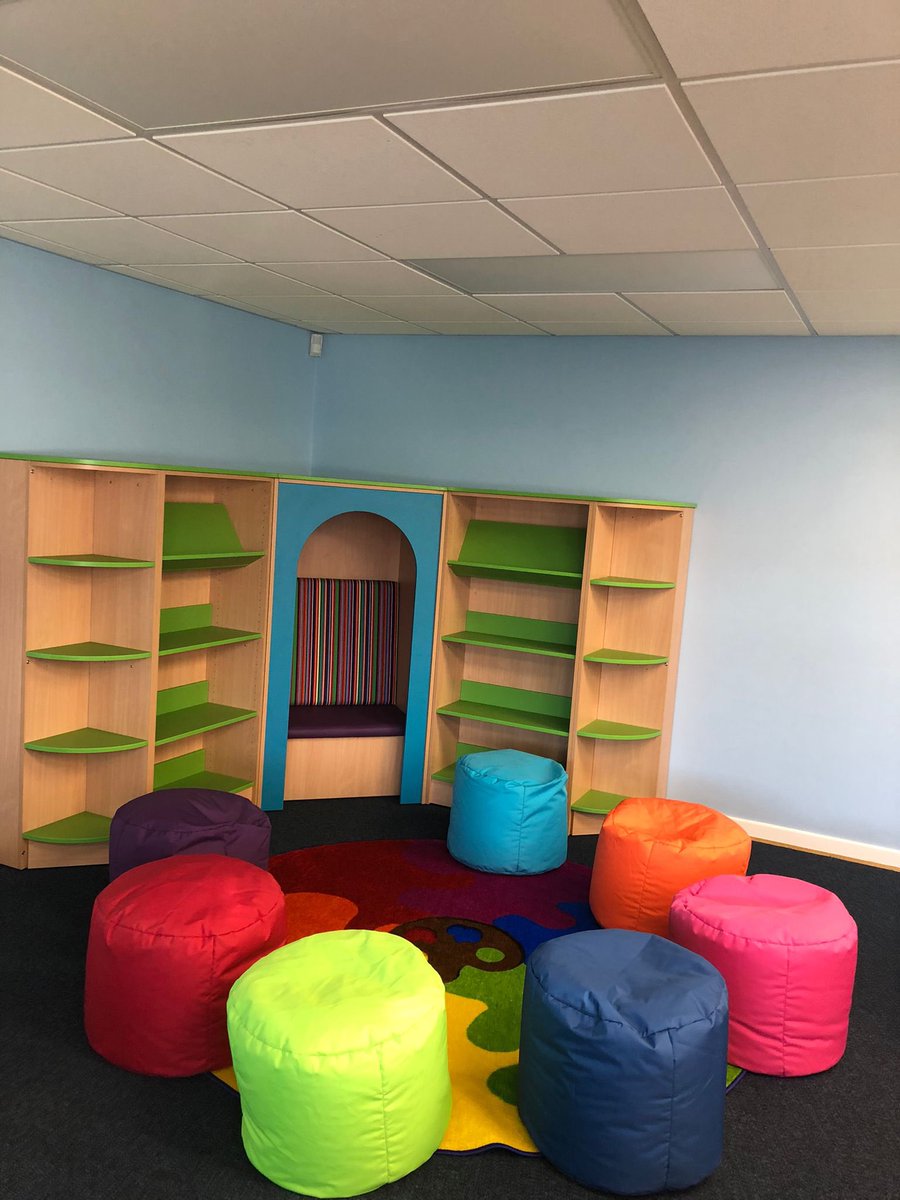richards_st's tweet image. Our stunning new library space is installed and ready to be filled with beautiful books 📚 we are so proud of all the fundraising efforts from our school community. The children will be thrilled to have this calming space to read for pleasure. #libraryspace #ldbs @LDBSLAT