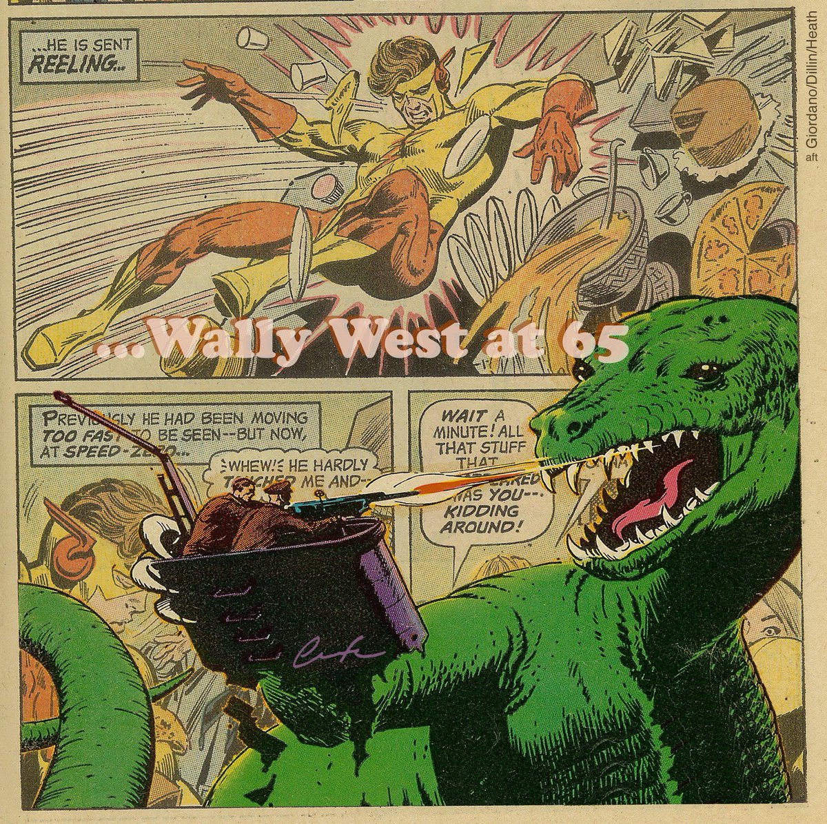 ChuckBrouilette's tweet photo. #TheFlash 15 @DCOfficial #yikes! #WallyWest: #ThisIs65 in #superComics is full of woe (tho probably was shooting for whoa) but #PeterParker #comics #thisWeek has some #science pointers for #KidFlashWallyWest65 if he’s actually gonna do this stuff #TheFlash85 https://t.co/LuDnRQVM8z