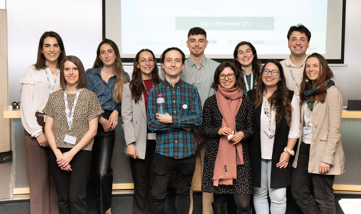 CBM_CSIC_UAM's tweet photo. Este miércoles 27 de Noviembre empezó la XI edición de las Jornadas de Predocs y Postdocs. 
Desde el Comité de Predocs y Postdocs estamos muy contentos y orgullosos de las charlas de https://t.co/W3oVkB1SZ5