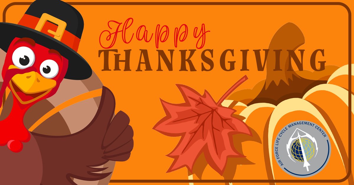 During this season of #Thanksgiving,  remember the sacrifices made by our fellow Airmen &amp; their families who have given so much to protect our freedom and way of life. Today and always, we honor the values of integrity, service, and excellence that define #AFLCMC and our #USAF.