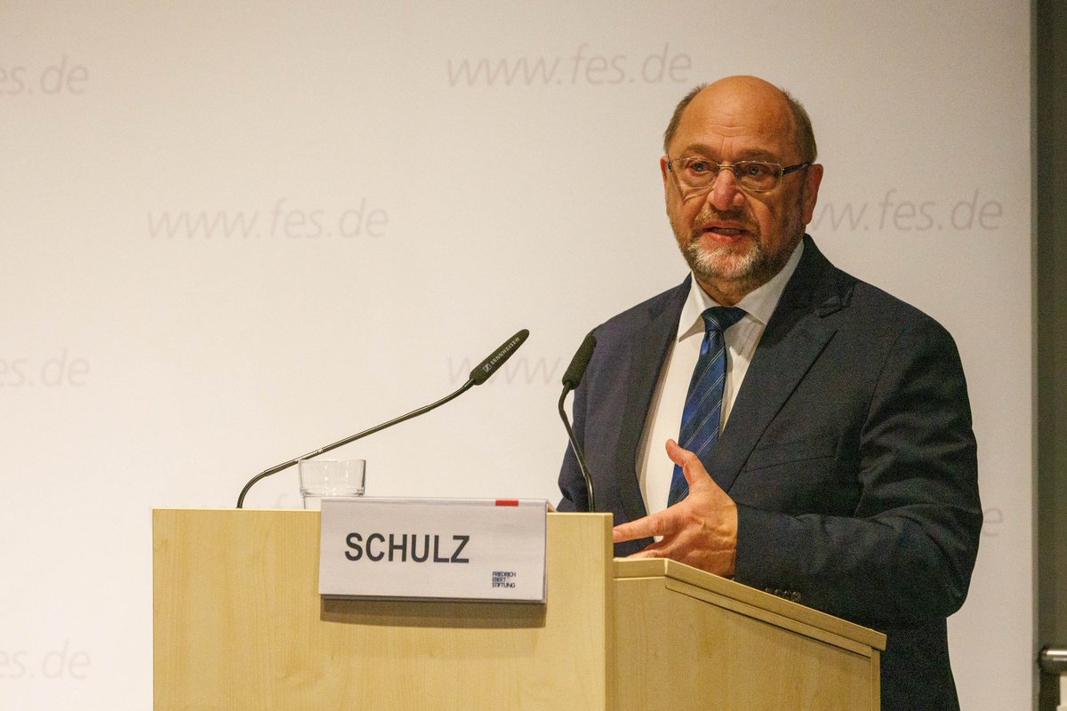 FESonline's tweet photo. FES-Vorsitzender @MartinSchulz : #PCIN agiere „beharrlich, mit großem Mut und unter Inkaufnahme extremer Nachteile“ und sorge dafür, dass Journalist_innen weiterhin in einem Land berichten können, in dem das #Ortega-Regime alle Medien unter seine Kontrolle gebracht hat. 3/10 https://t.co/Mv3xSaB12d