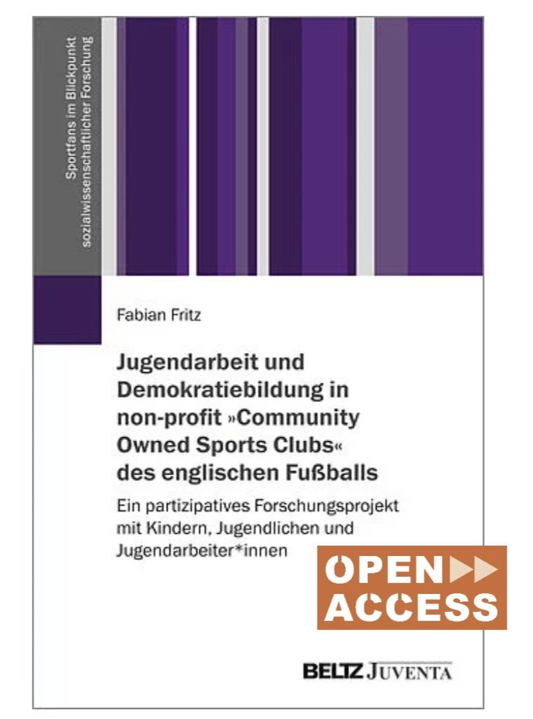 FFHambu's tweet image. Es ist soweit. Meine Diss ist ab jetzt bei @beltz_juventa in Open Access verfügbar. Ich freue mich sehr auf fachliche Rückmeldungen zur Debatte um #Demokratiebildung #Fussball #Sozialpädagogik #SozialeArbeit #Jugendarbeit
beltz.de/produkt_detail…