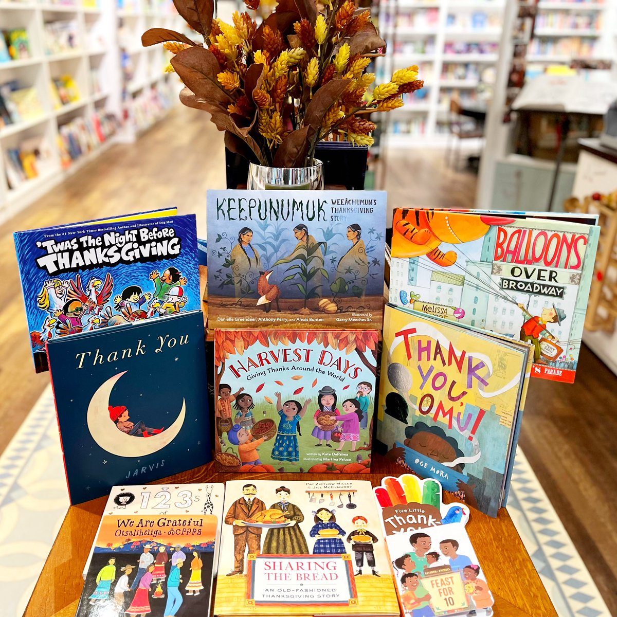 Happy Thanksgiving! We are grateful to serve the Central Ohio community &amp; beyond. We will reopen Friday at 10am. You can always shop our holiday catalog at any hour. See you again soon! covertocoverchildrensbooks.com/holidays-2024