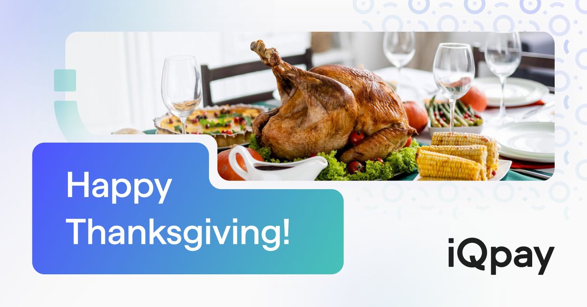 tryiQpay's tweet photo. Grateful for our partners who work tirelessly to make food assistance programs better and more accessible. Your dedication to serving communities inspires us every day.

Happy Thanksgiving from the iQpay team!

#FoodAsHealth #CommunityImpact https://t.co/B4oGMU0JNL