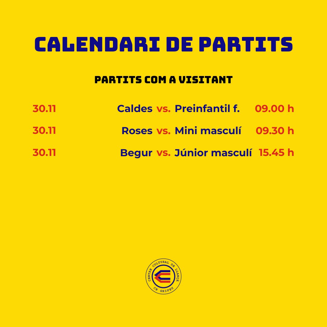 Club Bàsquet Grifeu-Llançà tweet media