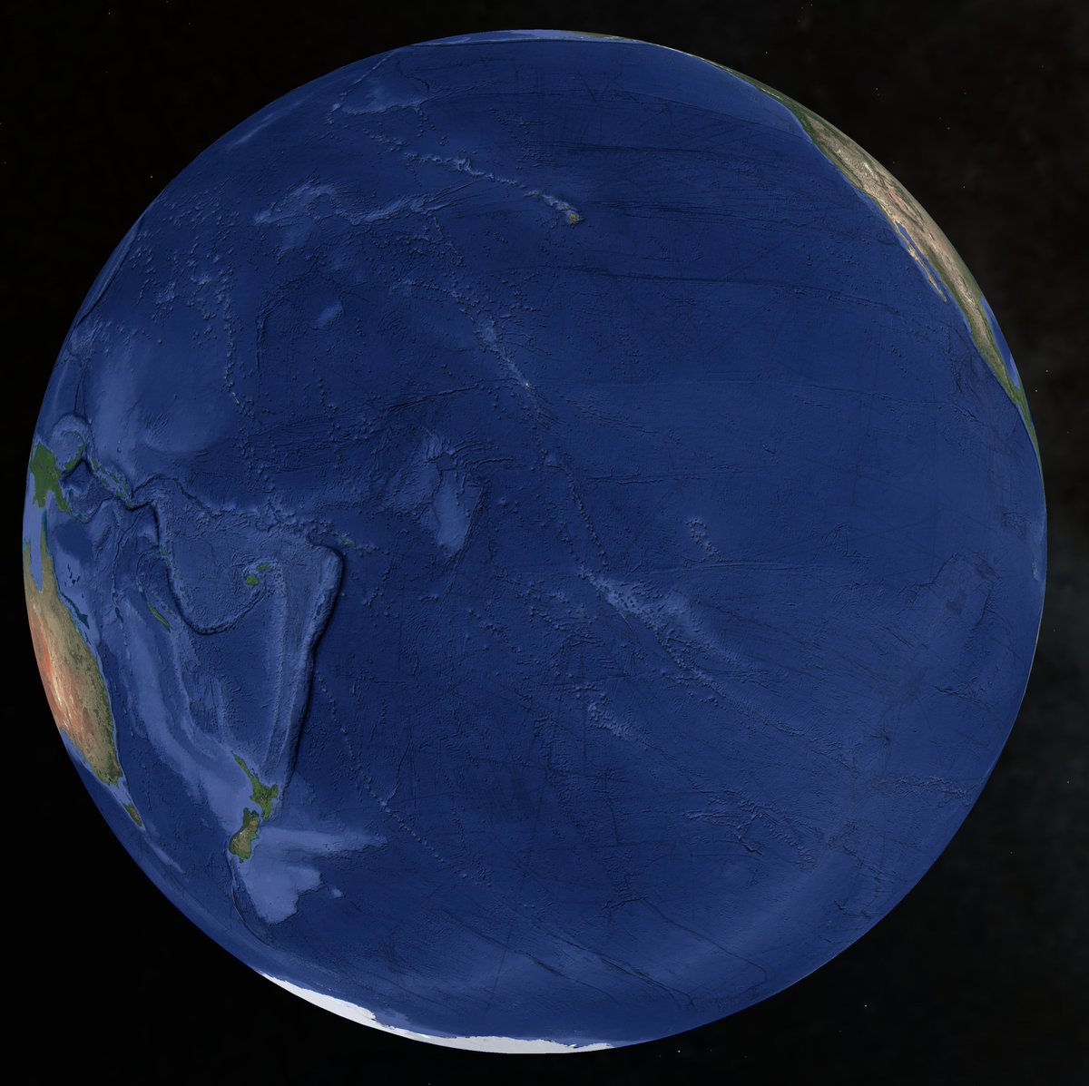 #30DayMapChallenge - Day 28: The Blue Planet