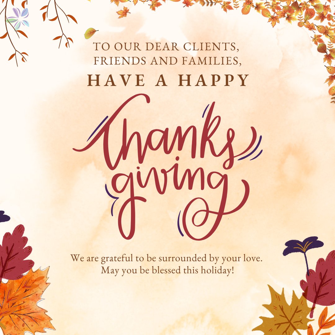 CFTCDenver's tweet photo. 🍂✨ Grateful hearts, cozy vibes, and a table full of blessings – it's Thanksgiving Day! 🦃🧡 Today, let's celebrate the warmth of togetherness and the joy found in shared moments. 🍂✨
#happythanksgiving #thanksgiving #thanksgivingday #grateful #thankyou #love #family #friends https://t.co/khHQ8idhiu