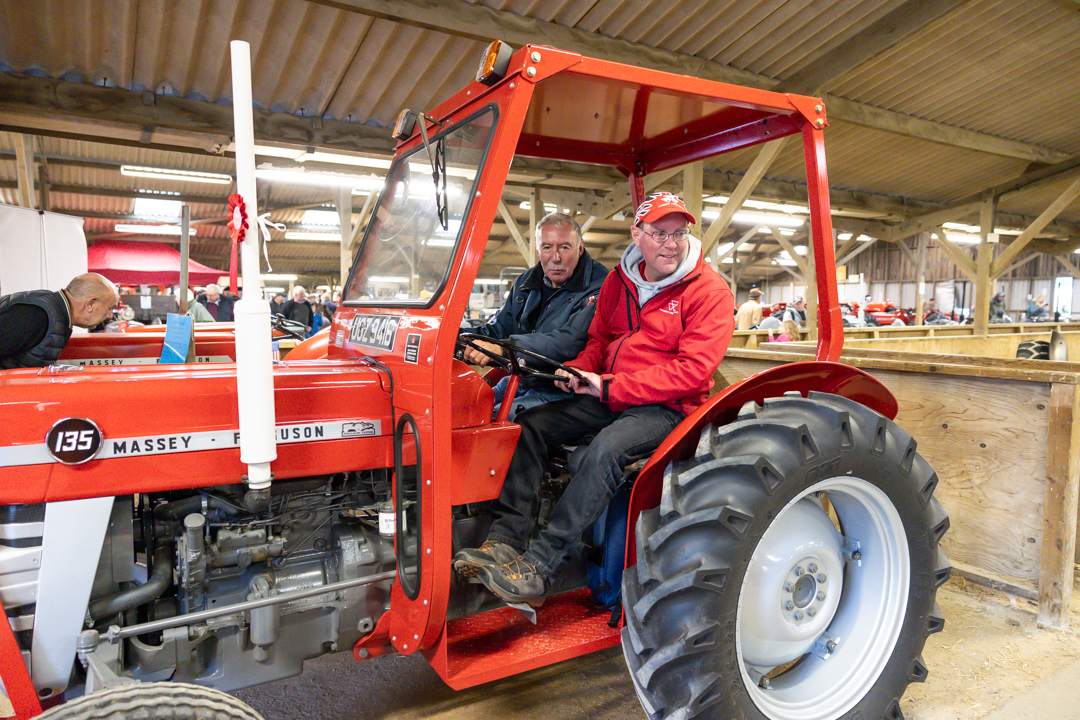 This two-seater Massey Ferguson 135 attracted a lot of attention at this year's show 😀 

It was designed and built by Alan Hopkins for his son David, who was born with glaucoma, and is possibly the only two-seater 135 out there.

Save the date for next year - 8&amp;9 November!