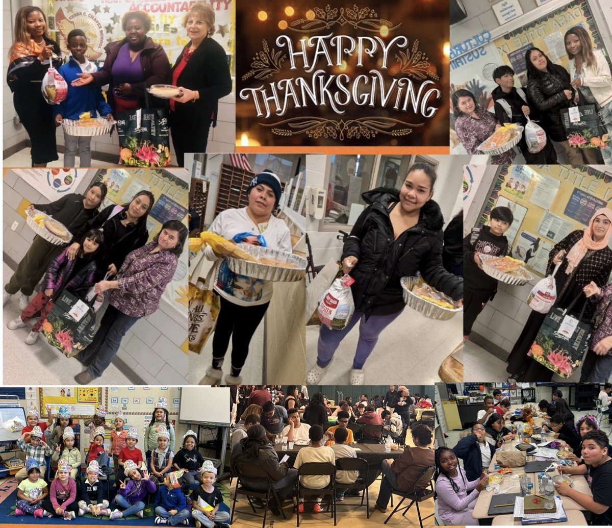 Happy Thanksgiving to All!   We had another successful annual Turkey Drive for our families!    Special Thanks to <a href="/MayorMikeSpano/">Mayor Mike Spano</a> <a href="/StewLeonards/">Stew Leonard's</a> @PAL for their generous donations of turkeys; Complete meals for many of our families!  <a href="/PrincipalDelany/">Principal Delany</a> #grateful <a href="/YonkersSchools/">Yonkers Public Schools</a>