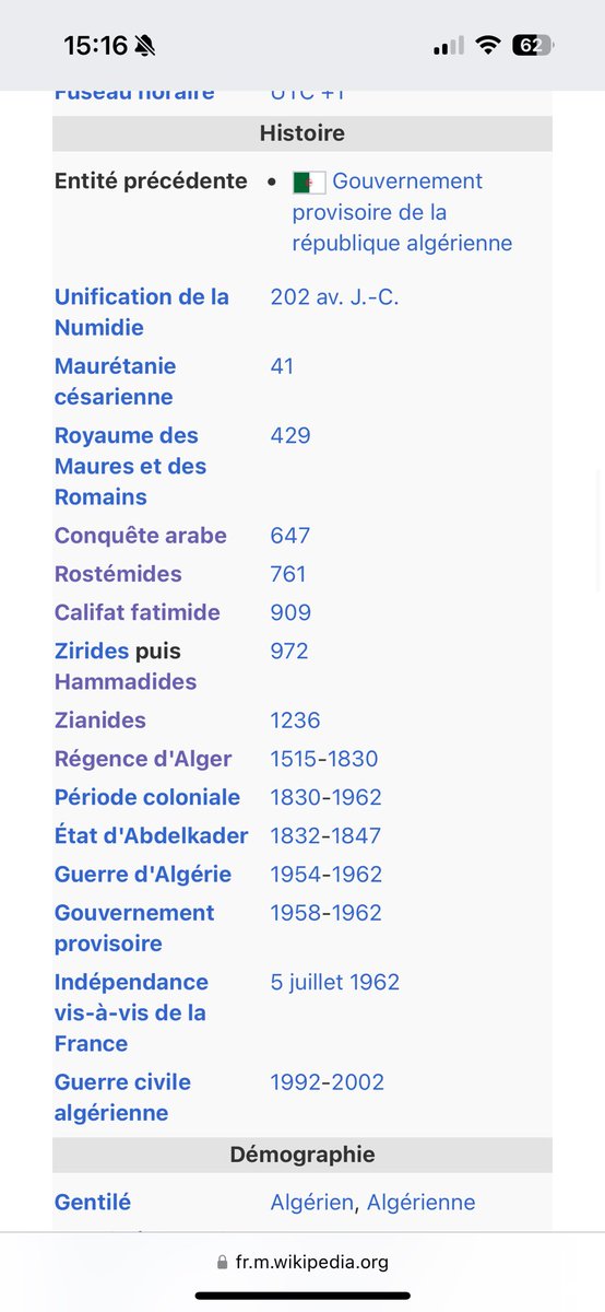 Benoix_del_Coco's tweet photo. @hamza16023 Et à travers tout ça on se demande pas pourquoi l’Algérie est Arabo-musulmane ? Peut-être parce qu’elle a été colonisée par les peuples arabes du Moyen-orient 
L’Algérie était encore une demi province romaine quand la France a intronisé son premier roi https://t.co/VmVXPhVPXS