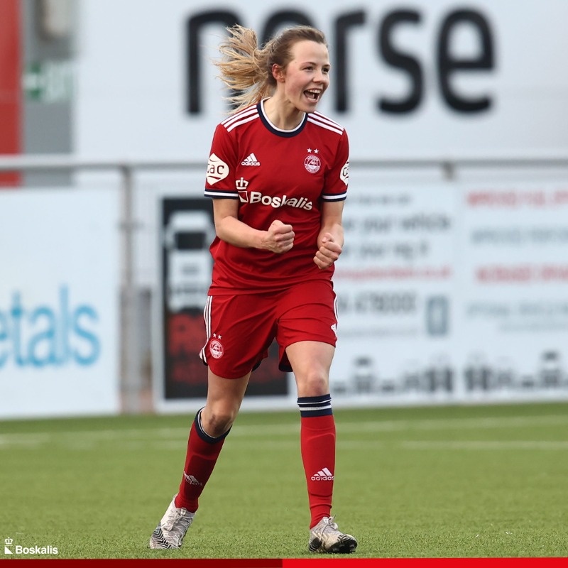 AberdeenWomen's tweet photo. 🏆 Title wins.
🏟 Pittodrie nights.
👐 90 minutes in goal.

💬 Read Chloe’s reflections on her most memorable moments in red so far.