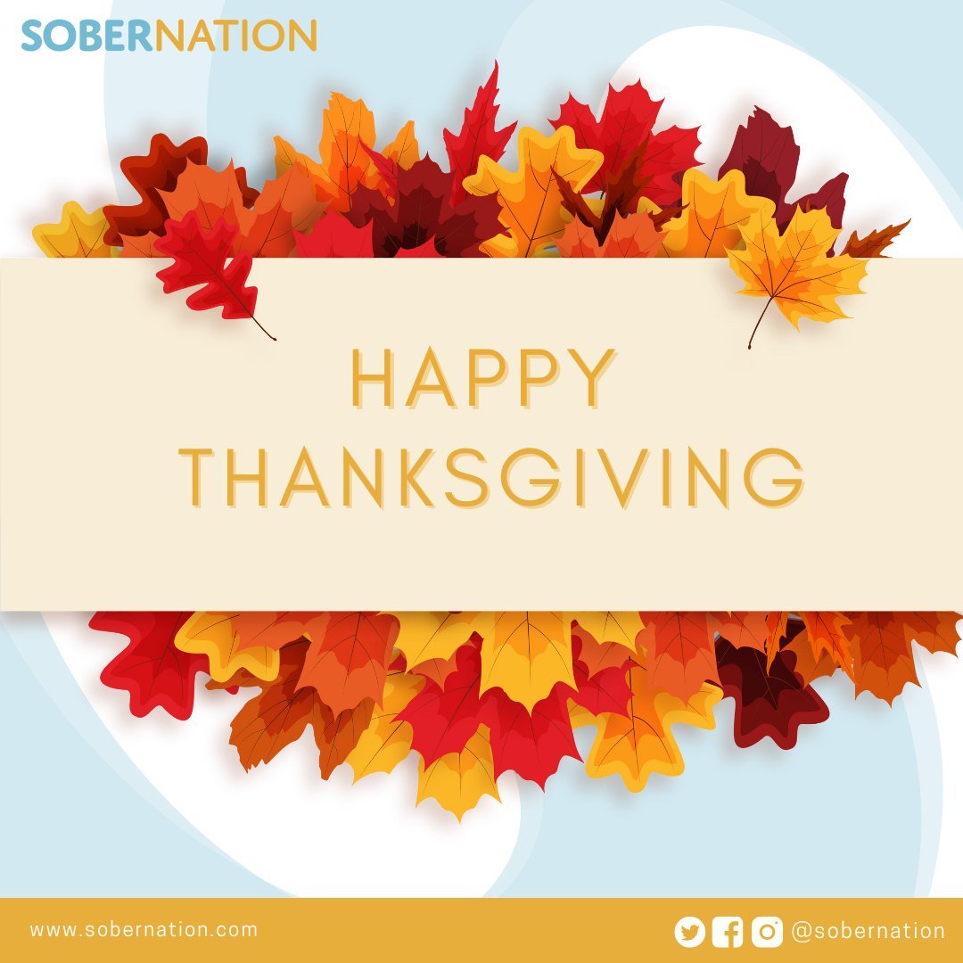 Happy Thanksgiving, nation!

Stay humble. Stay grateful.

#alcoholfree #addiction #addictionrecovery #sobriety #soberliving #soberlife