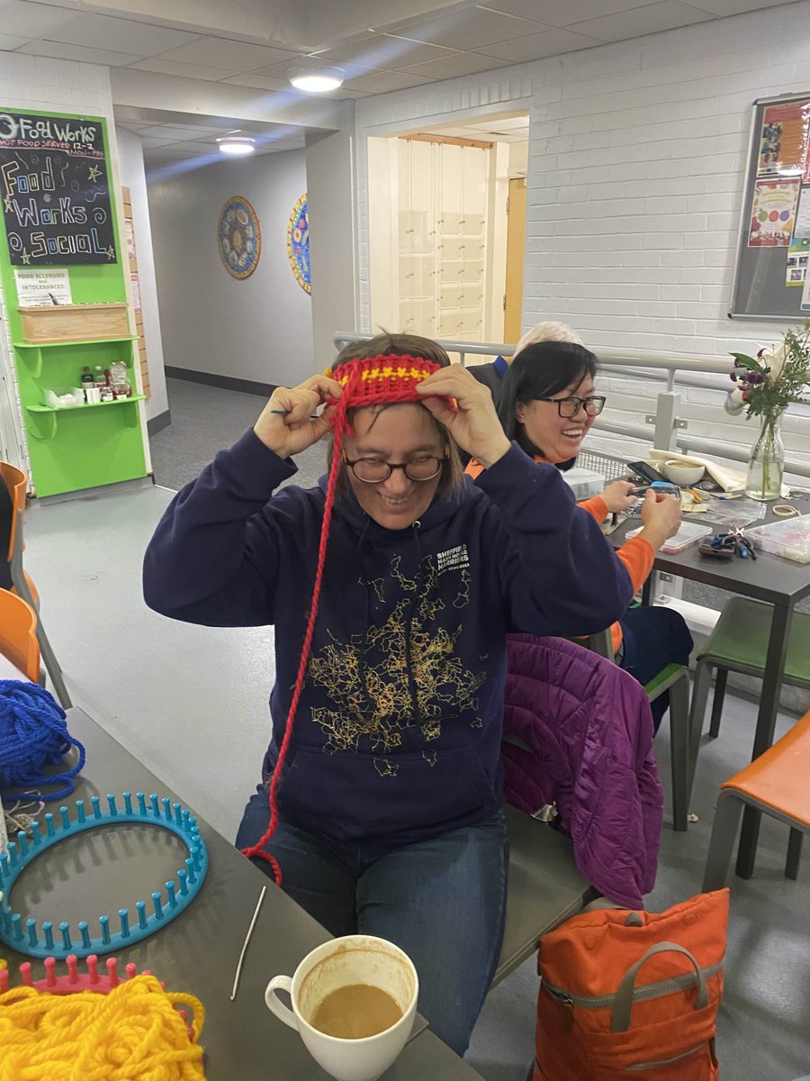 TheFoodWorksSHF's tweet photo. Each month, we host a social event ๐
This November, we held a crafty social for our volunteers! ๐จ It was a wonderful evening of laughter, creativity, and great company as we came together from various sites across Food Works ๐
#VolunteerCommunity #foodworkssheffield https://t.co/lCTvLr8RuP
