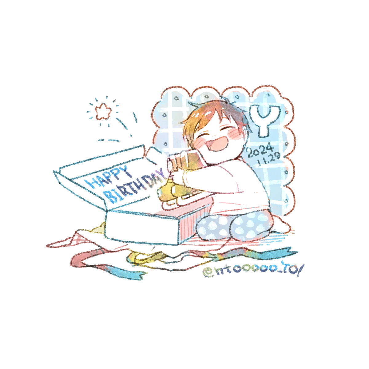 ntooooo_YOI's tweet photo. 誕生日おめでとうございます
勇利くんんんんんんんんん！！！

#勝生勇利誕生祭2024 https://t.co/XILjJU7YMs