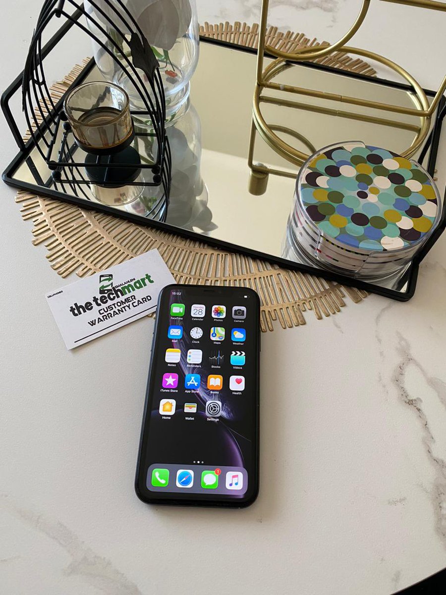 TheTechMart3's tweet photo. THETECHMART SECUNDA|BLACK NOVEMBER SPECIAL 

☑️iPhone XR Black 64GB 

☑️R4350

XR Black 64GB NOW available iPhone in a great condition. iCloud unlocked. Open to all SA 🇿🇦networks. XR comes with Apple charger 🔌 . 

FOLLOW US ON:
☑️Instagram:@the_tech_mart https://t.co/EdnGFBNKR0