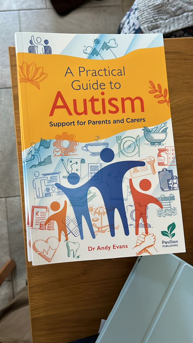 I had a lovely conversation about autism yesterday. He has an autistic child.

I lent my copy of my autism guide to him. He learnt a few things. I also learnt from him. He said the guide made him well-up, laugh and pause with “oh-yes” &amp; “oh!!!”.

(@pavpub)