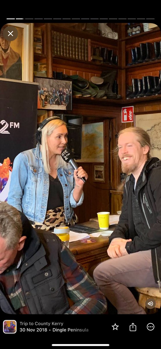 johnpeavoy's tweet image. As if I couldn’t get any more excitable, then Google then pushes my 6year old memories of @OtherVoicesLive  into my timeline… 🤣🔥🍺🎤🤭 #Dingle @DickMacksPub  @RTE2fm  @TracyClifford  #Mango #Mathman #PaulFlannery