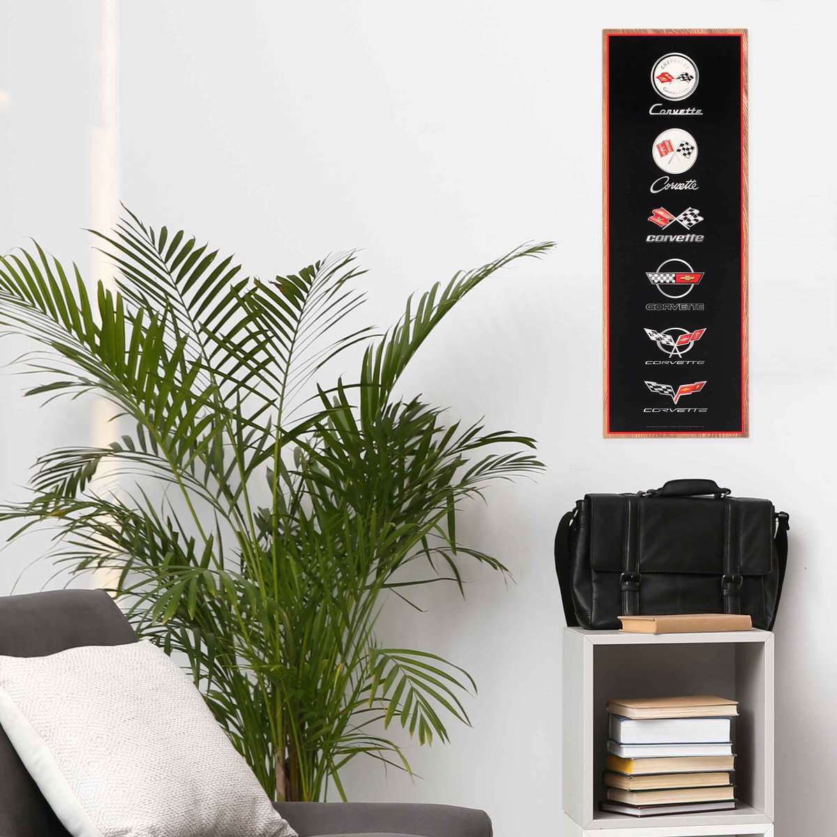 ClassicsPop's tweet image. Corvette fans, see the legacy evolve! The Corvette Logo Evolution sign brings the iconic emblems into one bold design. Perfect for longtime fans of America’s sports car! 🏎️ #CorvetteEvolution #ChevyStyle #AmericanIcon l8r.it/PczJ