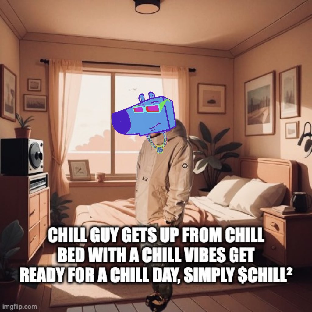 CHILL2square's tweet photo. gm, vibes matter!

$CHILL² https://t.co/MjIncPHuRG