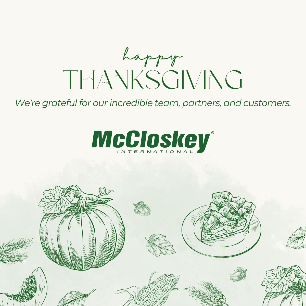 McCloskey International Ltd. tweet media