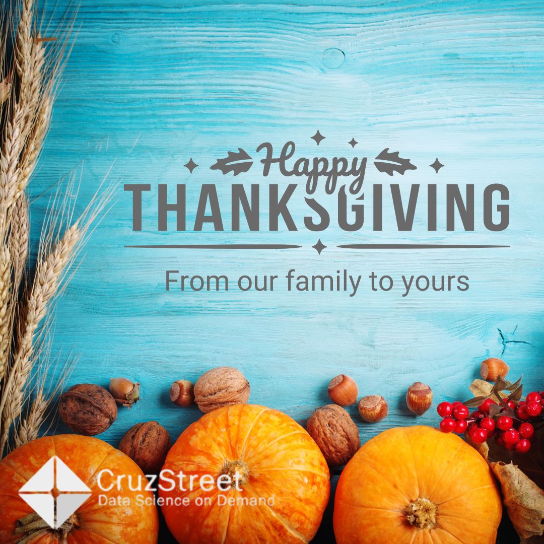 🍂 Happy Thanksgiving from all of us at Cruz Street LLC! 🦃

We're grateful for our incredible clients, partners, and team who make everything we do possible.

Here's to a season of gratitude, growth, and giving back. 🙌 
.
.
.
#CruzStreet #HappyThanksgiving #Gratitude