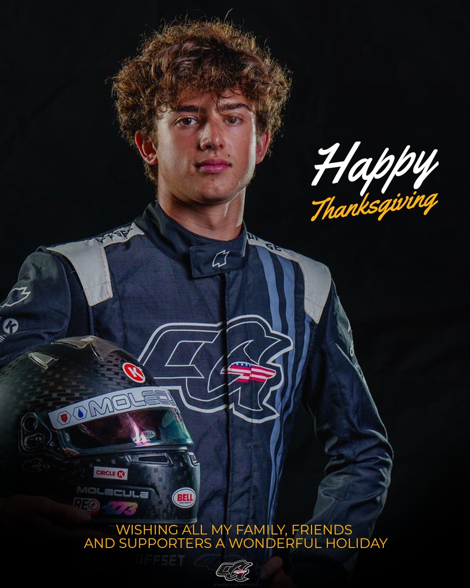 From me to you...Happy Thanksgiving!

#CalebG / #CalebGRacer