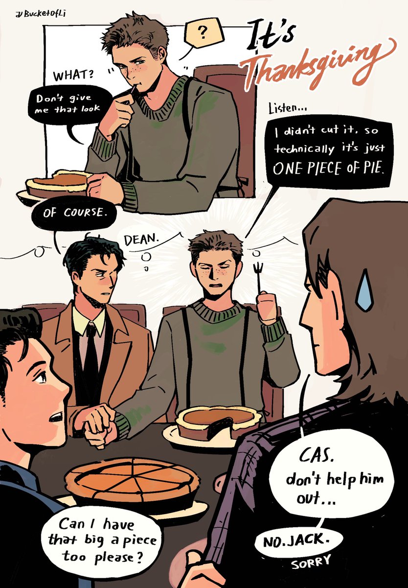 li_bucket's tweet photo. He baked two pies just bc
#destiel #spn https://t.co/NFkeUAQVjy