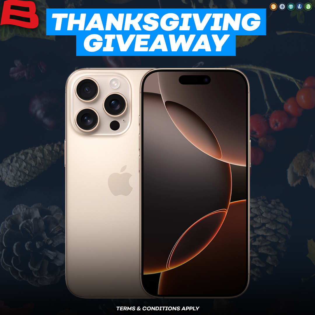 🦃 HAPPY THANKSGIVING! 🦃

For Thanksgiving, we’re giving away an iPhone 16! 📱

For your chance to win:
- ❤️ + 🔁
- Follow us 
- Tell us what your favorite Thanksgiving dish is! 

The winner will be announced a week from today! 

Terms: bit.ly/B1vDCt