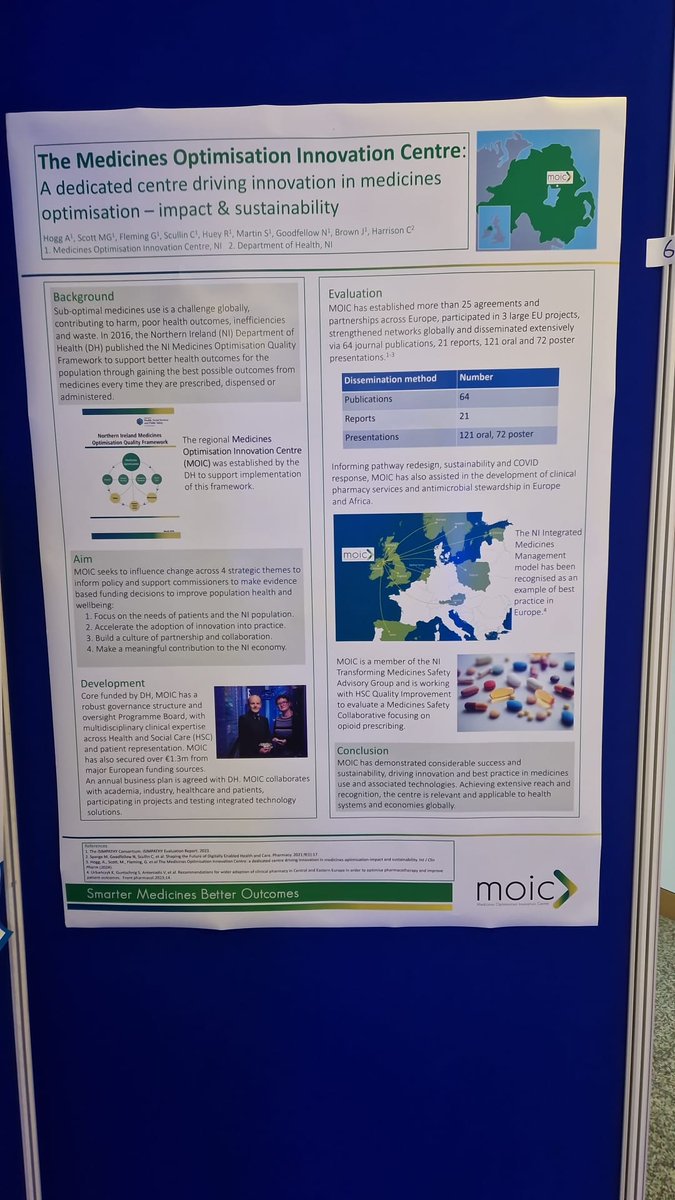 We're excited to be showcasing our work at #AllislandMedSafety2024 and delighted our director Professor Mike Scott will be presenting and sharing insights on the innovative iSIMPATHY project  #MedSafety24