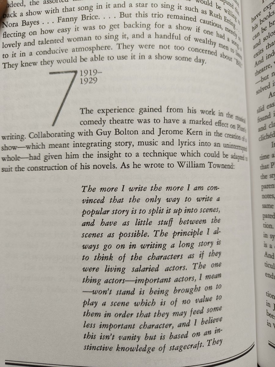 wodehousean's tweet photo. Treat your characters, at least the main characters as highly paid artists. Sound advice from PGW. #writingtips #Wodehouse https://t.co/yrNaBYVxGf