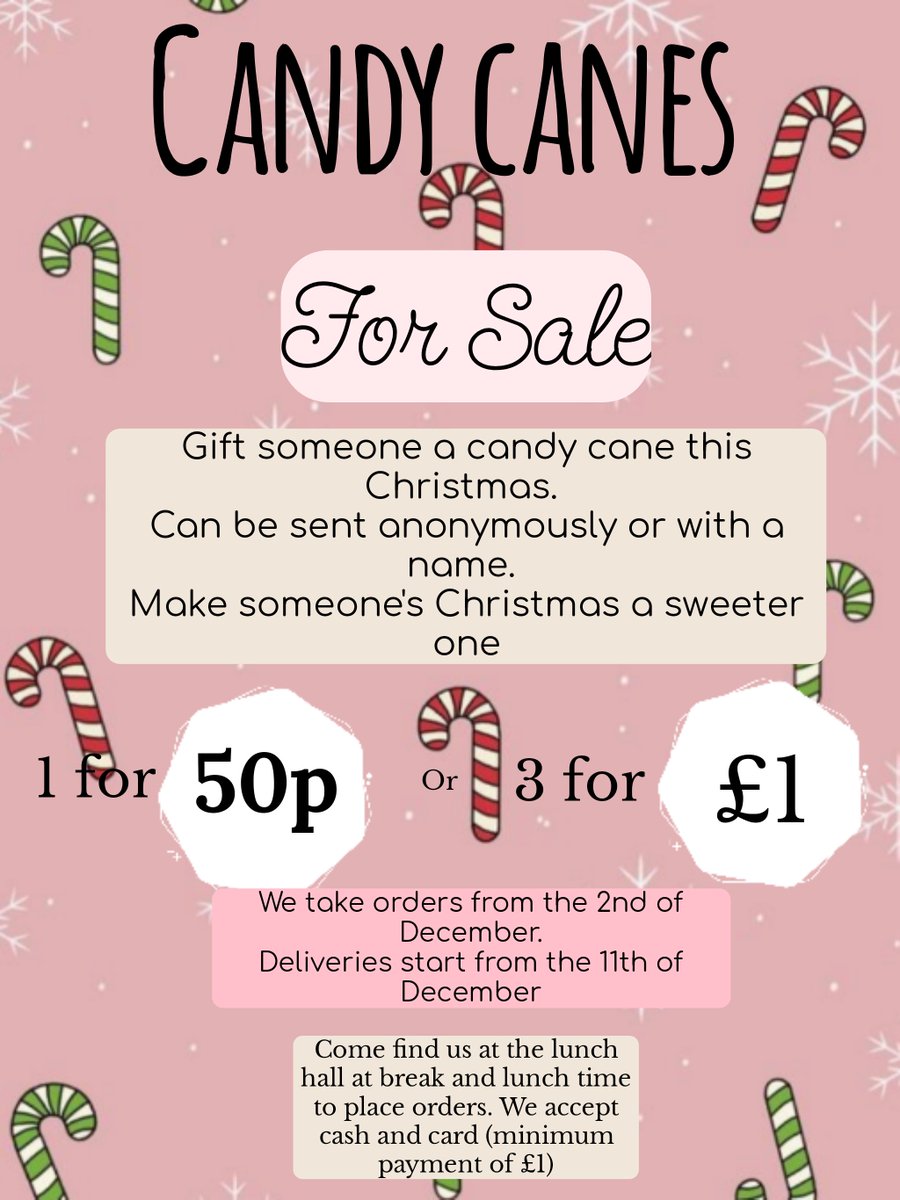 Send a friend a candy cane! <a href="/Linlithgow_Acad/">Linlithgow Academy</a>